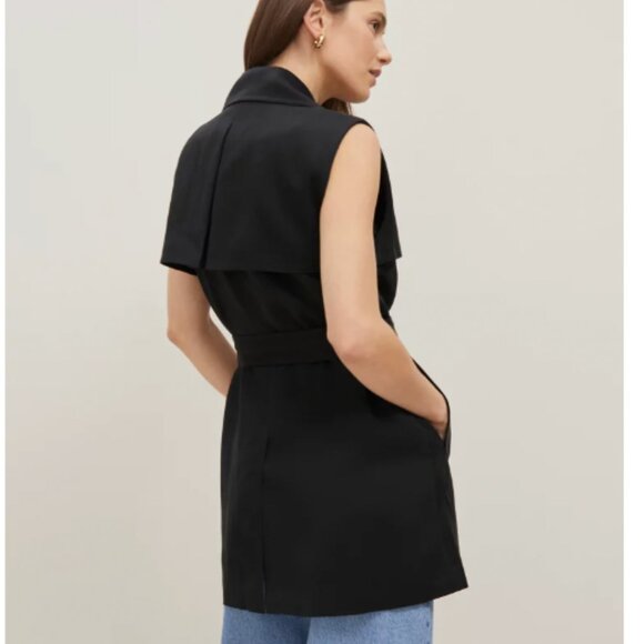 Ann Taylor Trench Vest - Picture 2 of 3